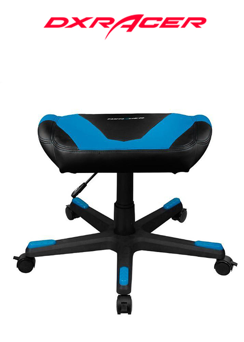 DXRACER FOOT REST BLACK AND BLUE
