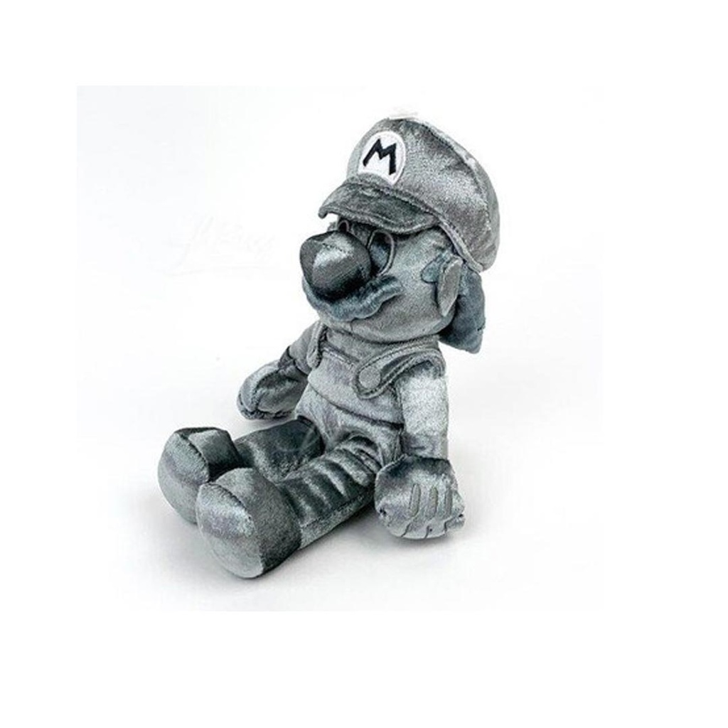 San Ei - SUPER MARIO All Star Collection Plush Toy Metal Mario Small