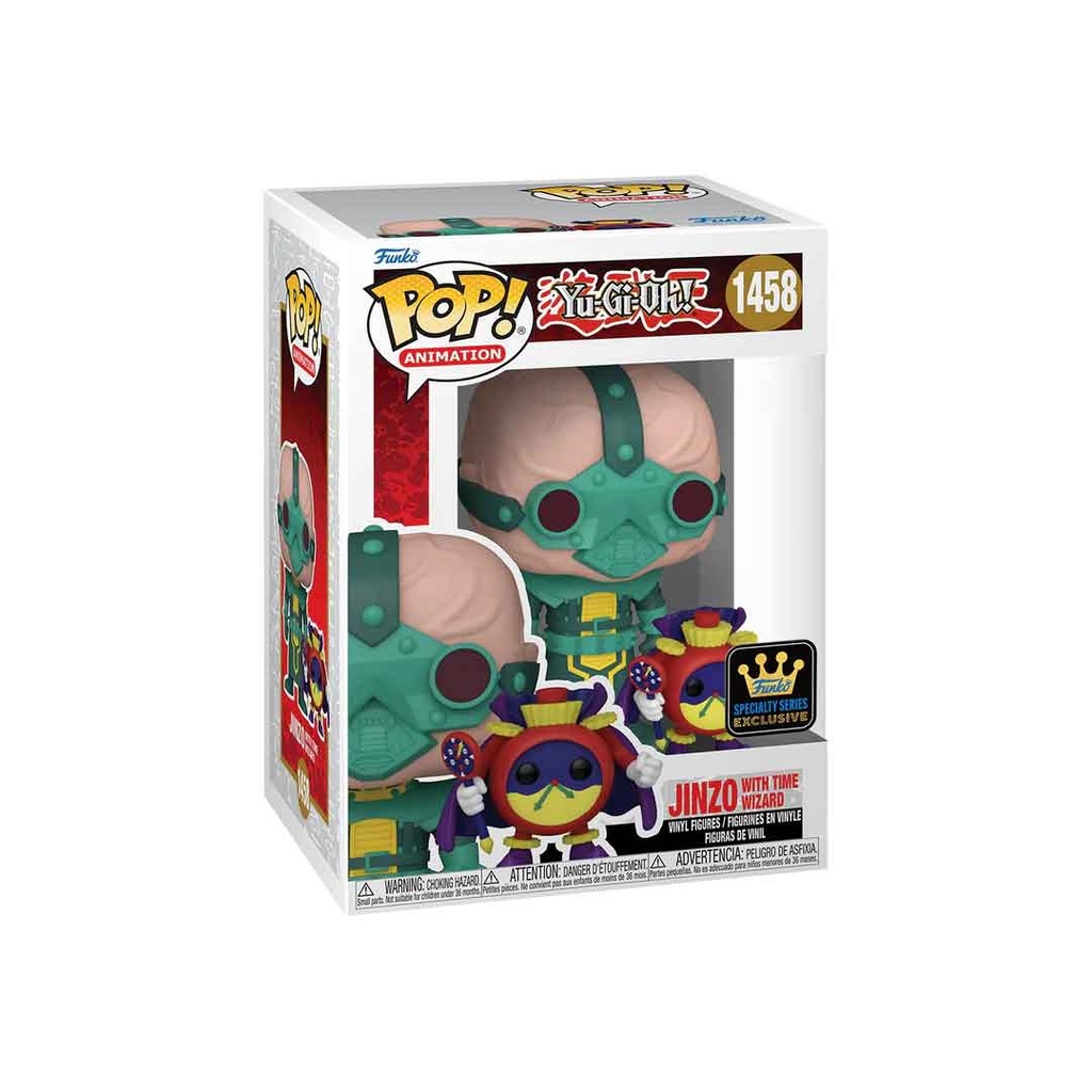 Funko Pop! (Exc)  Animation: Yu-Gi-Oh - Jinzo with Time Wizard (Exc)
