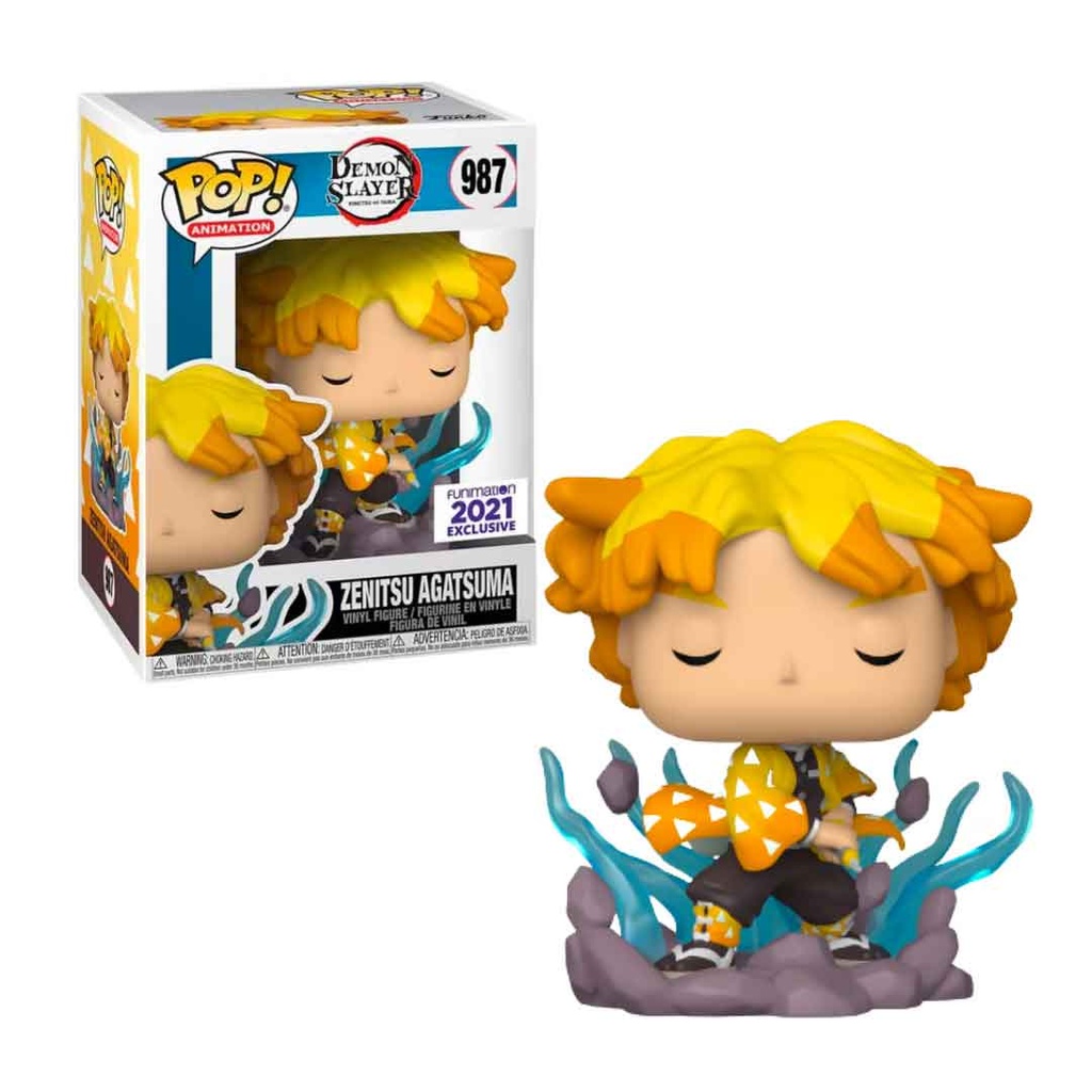 Funko Pop! (Exc)  Animation: Demon Slayer - Zenitsu Transforming (Exc)