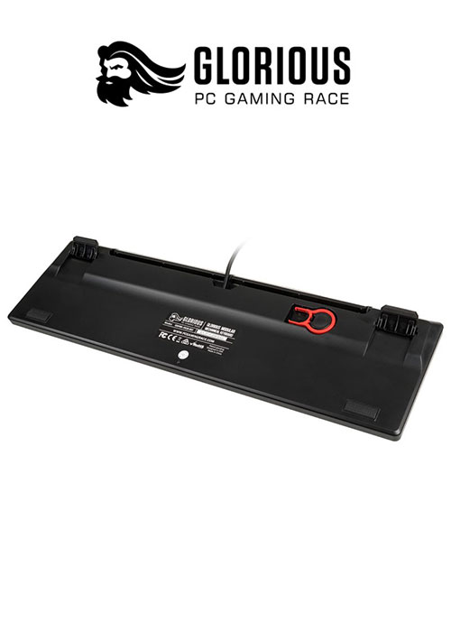 Keyboard Full Size - Customized - Black (Glorious)