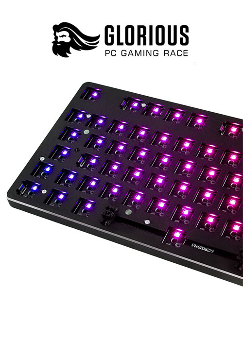 Keyboard Full Size - Customized - Black (Glorious)