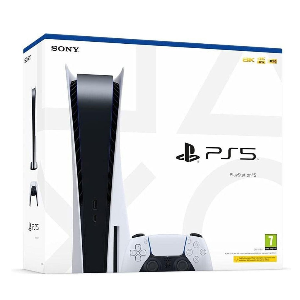 PS5 Console Disk 825GB White (C Chassis)