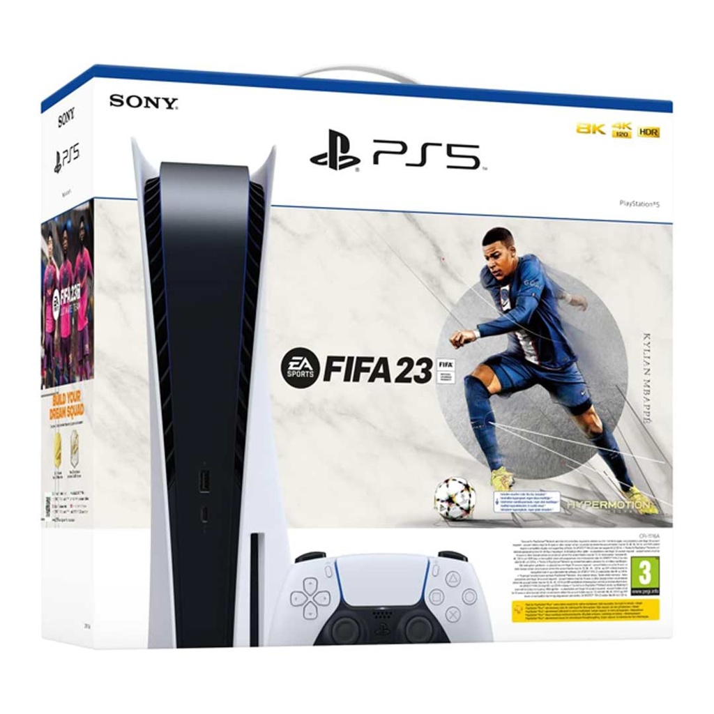 PS5 Console Disk Edition FIFA 23 Voucher Bundle