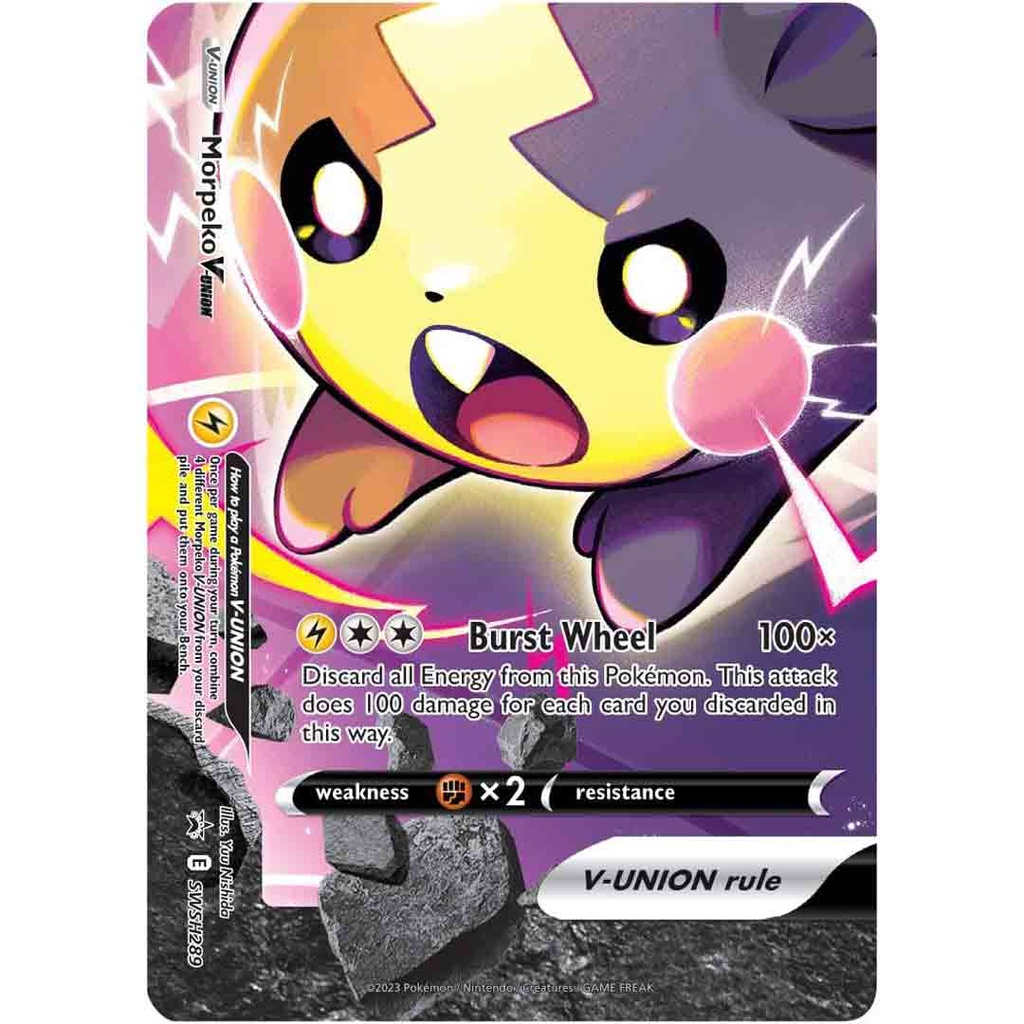 Pokemon TCG Crown Zenith Morpeko V-Union Premium Playmat Collection Box