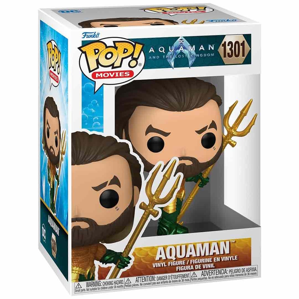 Funko Pop! Movies: Aquaman and the Lost Kingdom - Aquaman Hero Suit