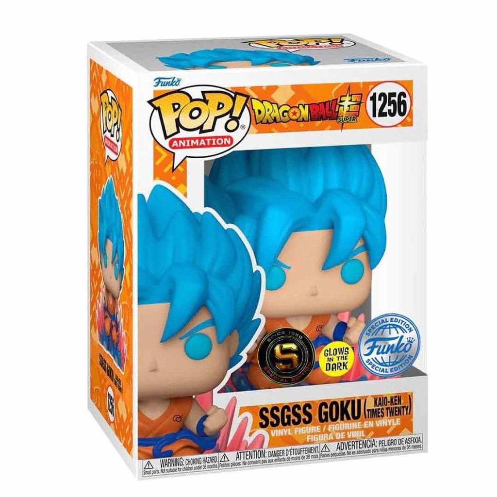 Funko Pop! Animation: Dragon Ball - SSGSS Goku (Exc)