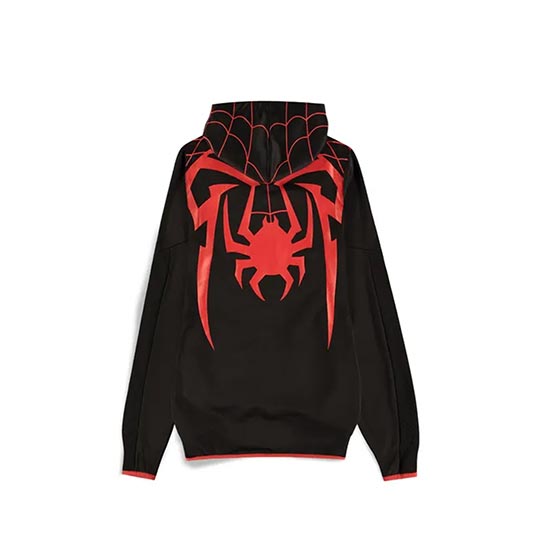 Difuzed Spider-Man - Miles Morales - Men'S Zipper Hoodie - 2XL