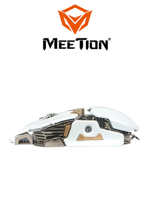M990 Mechanical Gaming Mouse- White (Meetion)