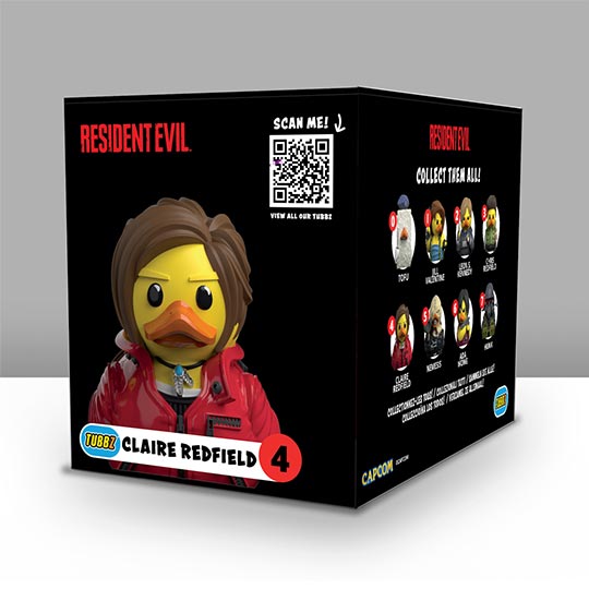 TUBBZ Resident Evil Boxed Claire Redfield