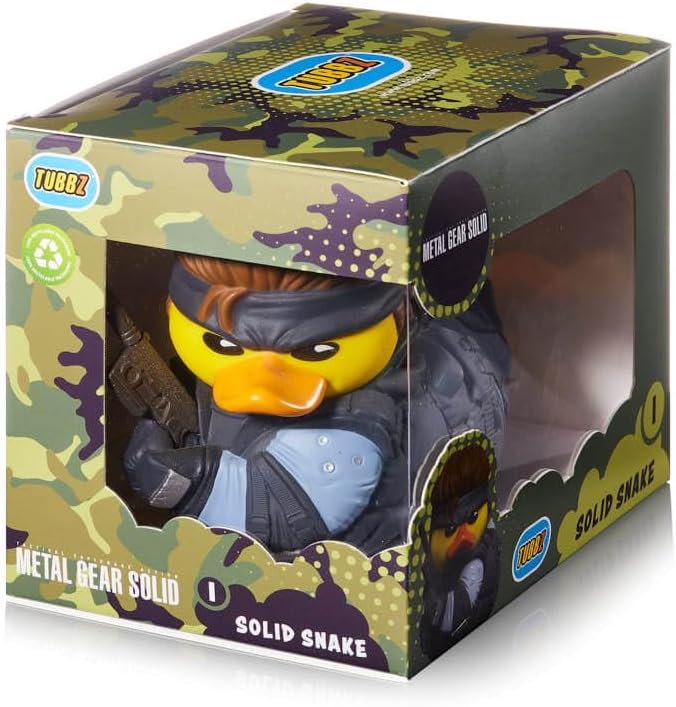 TUBBZ Metal Gear Solid Boxed Solid
Snake