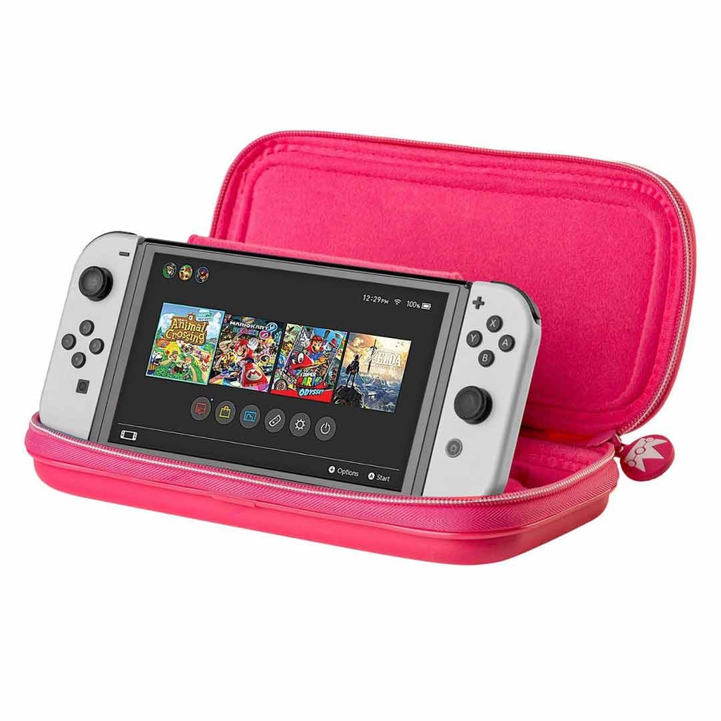 RDS Industeries-NS Deluxe Travel Case Princess Peach Showtime- Pink