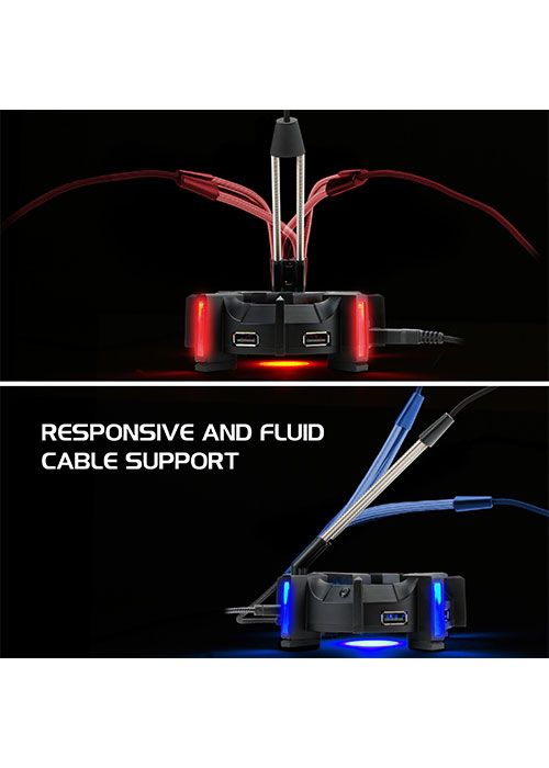 Pro Gaming Mouse Bungee Cable Holder (ENHANCE)