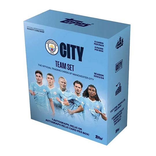 Topps Manchester City FC Official Team Set 23/24 Trading Card