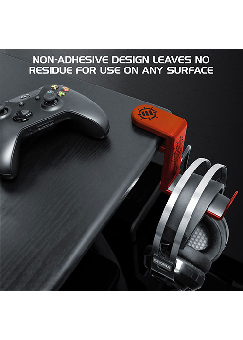 Rotating Headphone Mount - Red (ENHANCE)