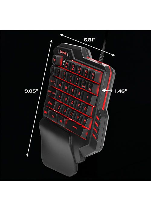 Single Handed Gaming Keyboard (ENHANCE)