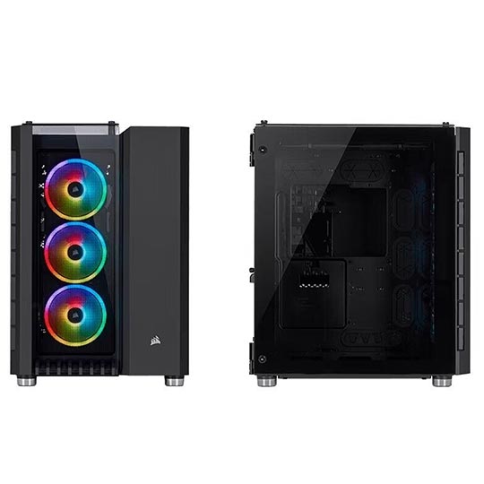 CORSAIR Crystal Series 680X RGB Mid Tower Case - Black