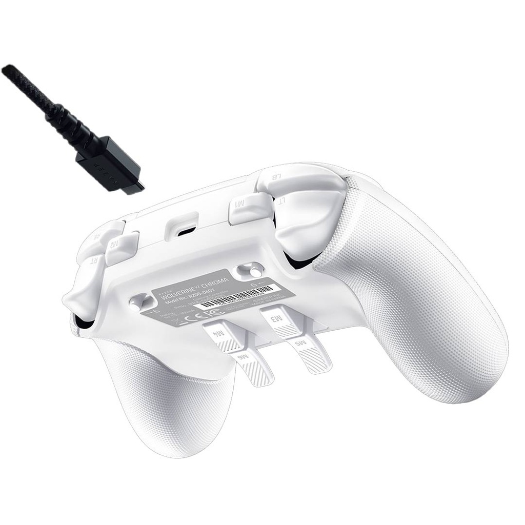 Razer Wolverine V2 Chroma Xbox Series X|S Controller - White