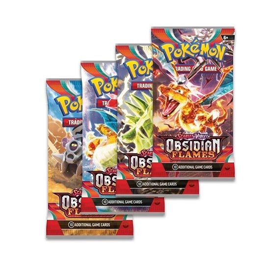 Pokemon Trading Card Obsidian Flame Booster Pack