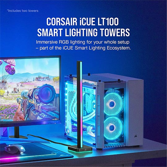 Corsair Icue LT100 Smart Lighting Tower Expansion Kit