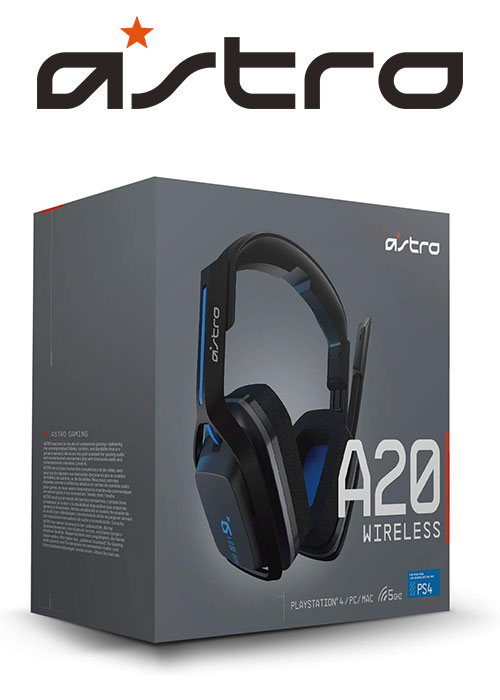 PS4 A20 Wireless Gaming Headset Black/Blue (Astro)