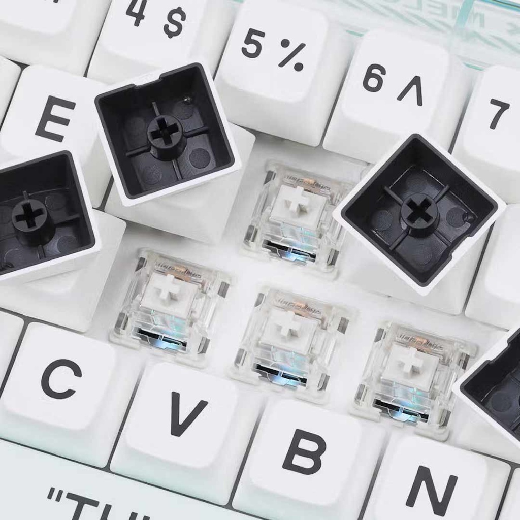MelGeek Mojo 84 Kailh Box Plastic Wireless Gaming Keyboard