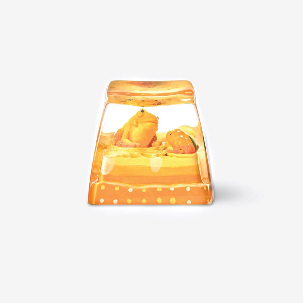 DWARF-FACTORY Anura Orange Keyboard Cap