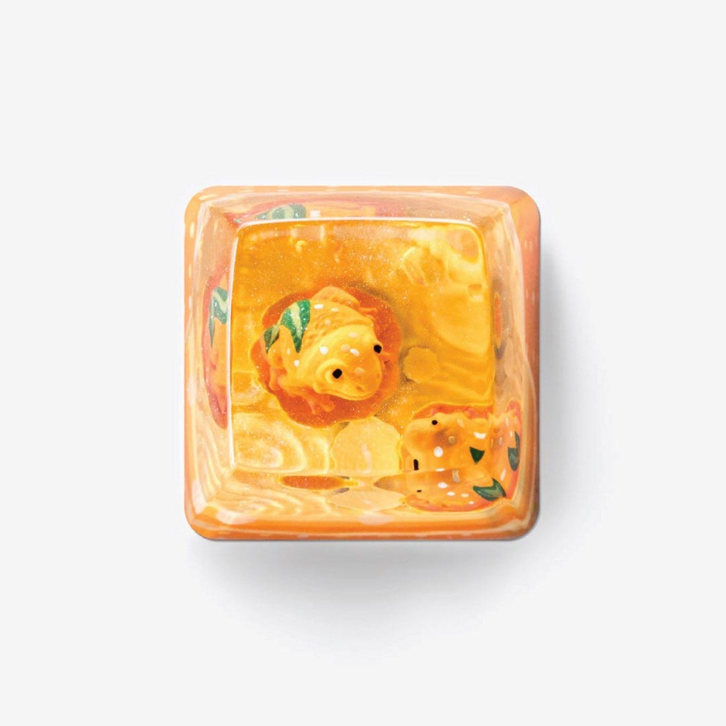 DWARF-FACTORY Anura Orange Keyboard Cap