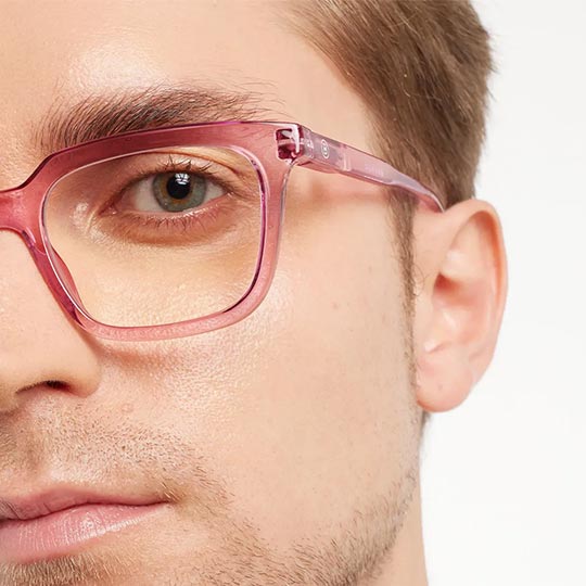 Barner Holly Glossy Blush Eyewear