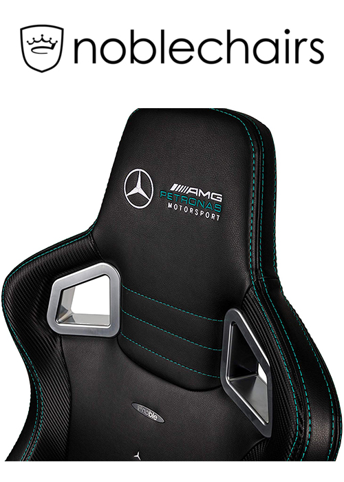 Noblechairs EPIC Gaming Chair - Mercedes-AMG Petronas Motorsport Edition