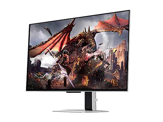 Samsung Gaming Monitor G8 Odyssey 32" OLED-FLAT-4K-UHD-240HZ-0.03MS-2.1 HDMI-Res 3840X2160