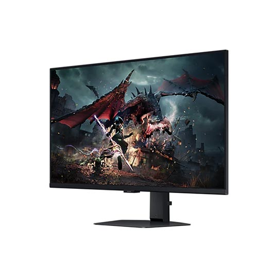 Samsung Gaming Monitor G5 Odyssey 32" 2024 FLAT QHD-180HZ-IPS-1MS-HDR400/HAS-AMD FreeSync-2.0 HDMI-Res 2560X1440