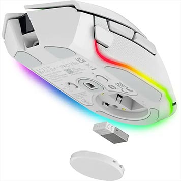 Razer Basilisk V3 Pro 35K Wireless Gaming Mouse- White