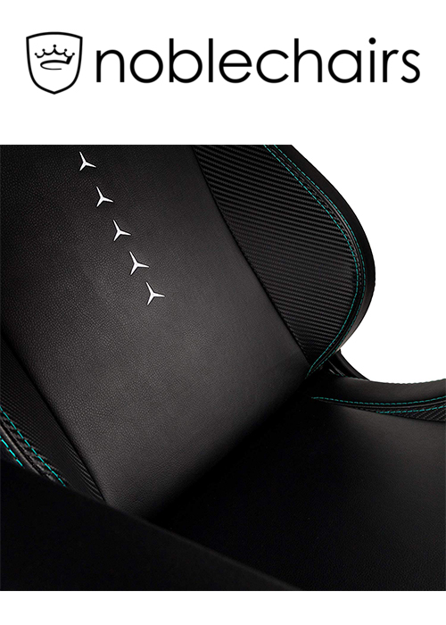 Noblechairs EPIC Gaming Chair - Mercedes-AMG Petronas Motorsport Edition