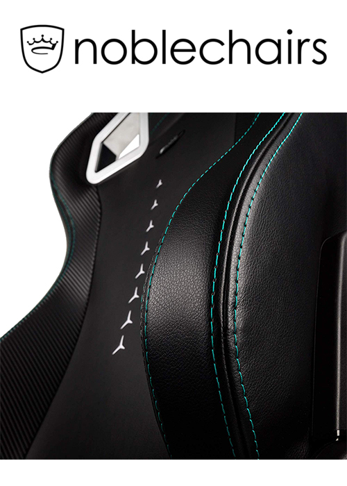 Noblechairs EPIC Gaming Chair - Mercedes-AMG Petronas Motorsport Edition