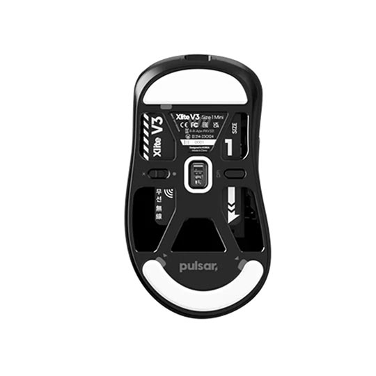PULSAR Xlite V3 Wireless Gaming Mouse Size 2 Black