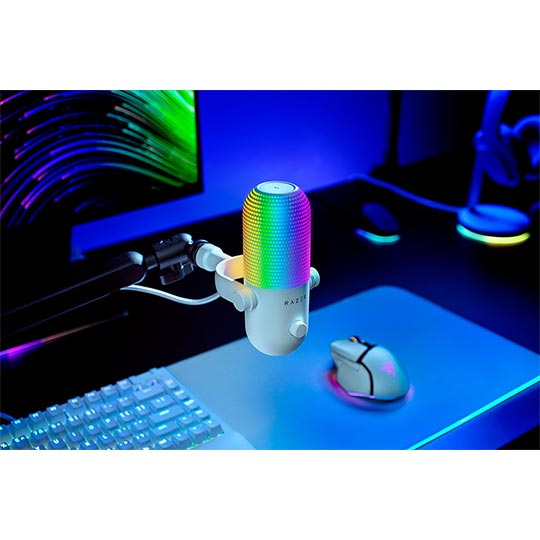 Razer Seiren V3 Chroma-RGB USB Mic-White Edition