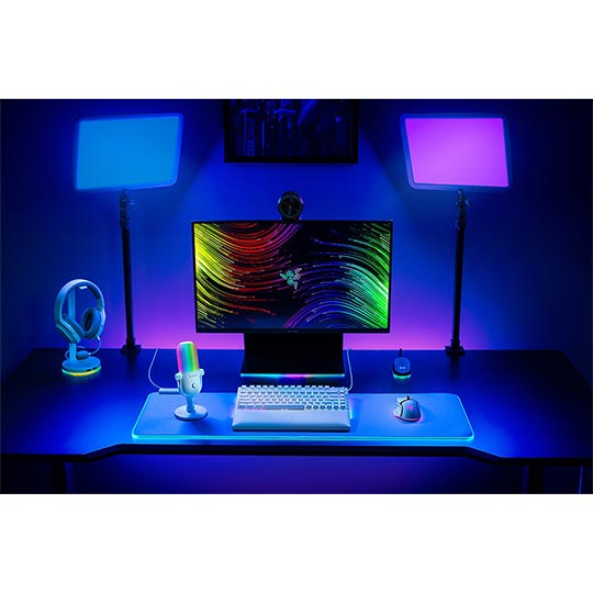 Razer Seiren V3 Chroma-RGB USB Mic-White Edition