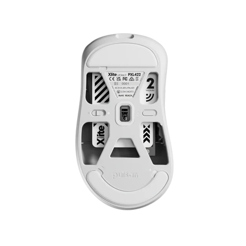 PULSAR XLite V4 Wireless Gaming Mouse Size2 White