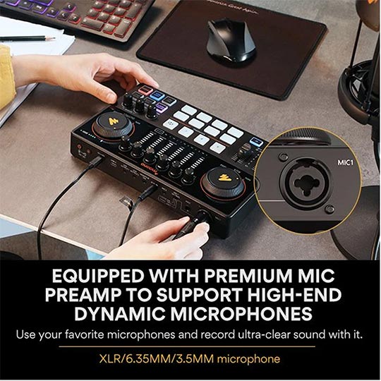 Maonocaster Audio Interface & Podcast Equipment AME2 