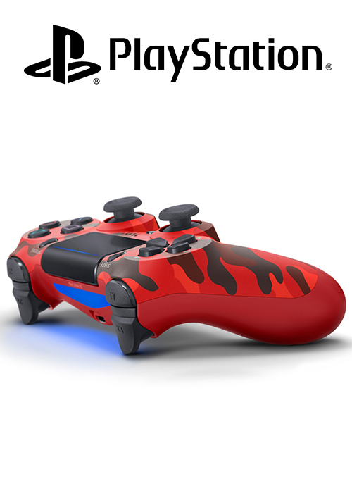 PS4 DS4 Controller Red Camouflage V2  