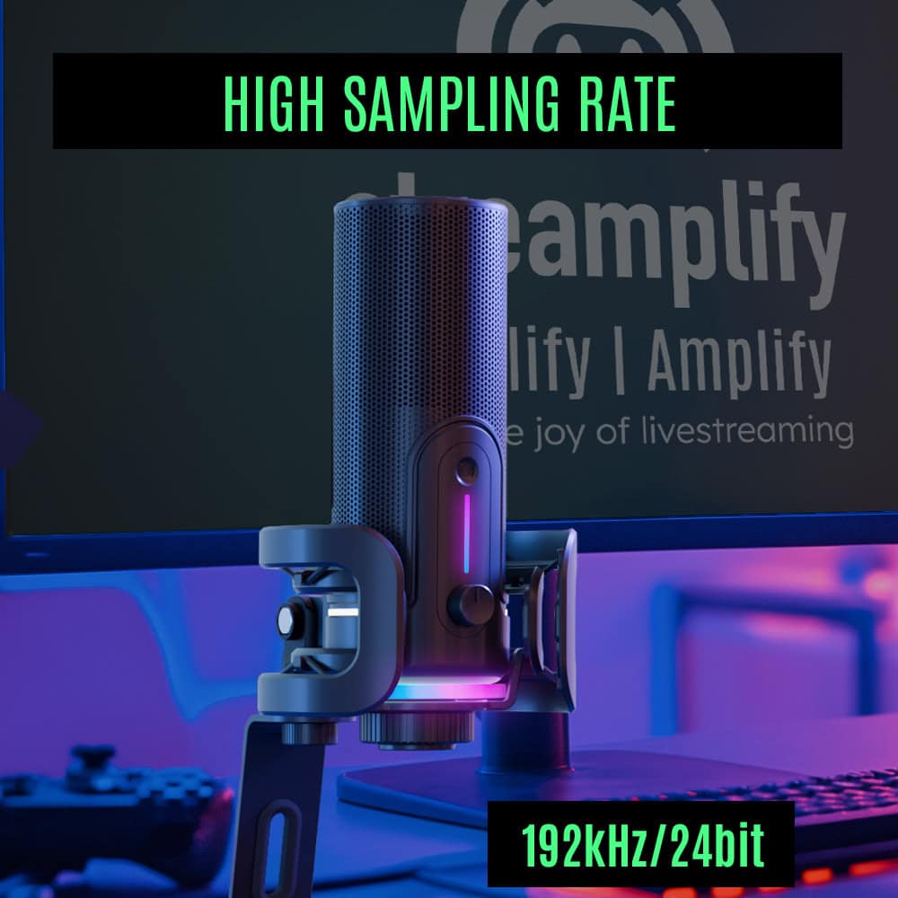 Streamplify Microphone Pro with Anti-Vibration Mount