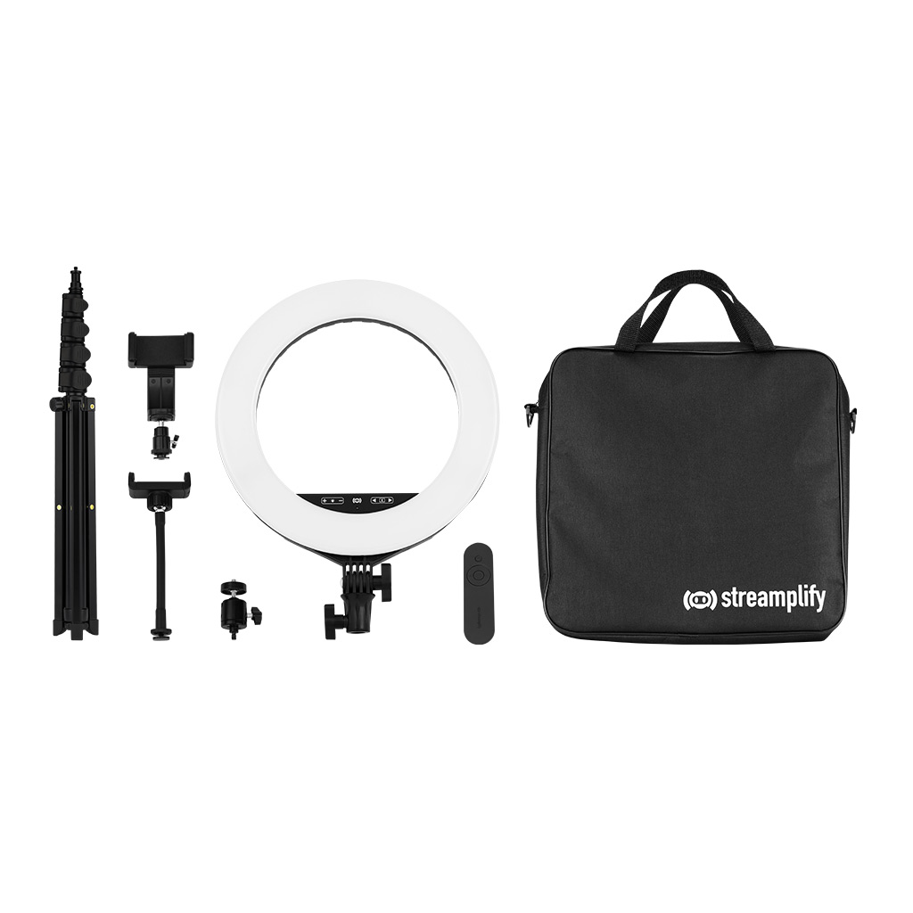 Streamplify Premium Ring Light 14 Inch Tripod Stand