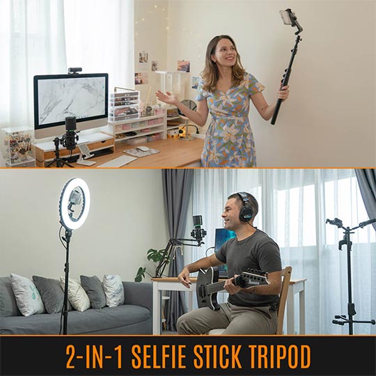 Streamplify Premium Ring Light 14 Inch Tripod Stand