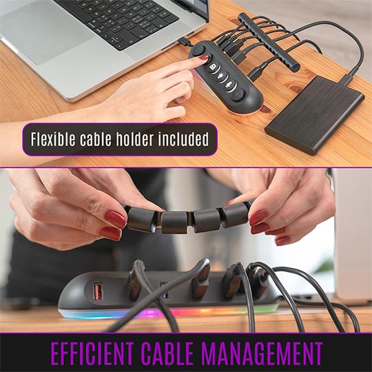Streamplify Hub DECK 5 for 5 Port Black