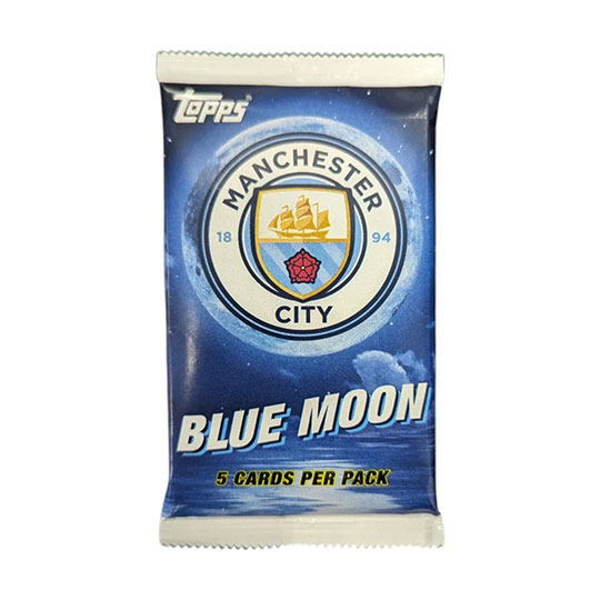 Topps 2024/2025 Blue Moon Manchester City Soccer Hobby Box Trading Card