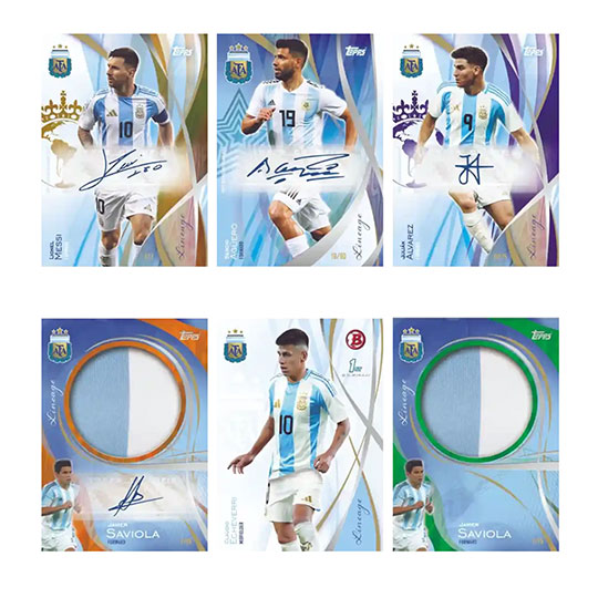Topps Argentina Lineage 2024 Deck Box Trading Card