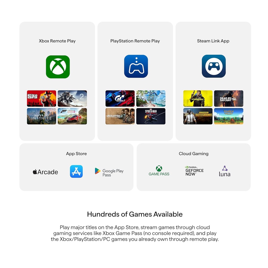 Backbone One Gen 2 PlayStation Edition-Mobile Gaming Controller for Android and iPhone 15 Series  - White