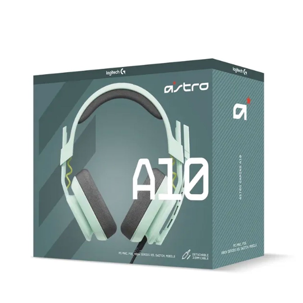 Astro A10 Gen2 PC Gaming Headset - Sea Glass Mint