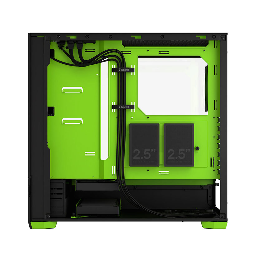 Fractal Design Pop Air RGB Green Core Mid Tower Gaming PC Case